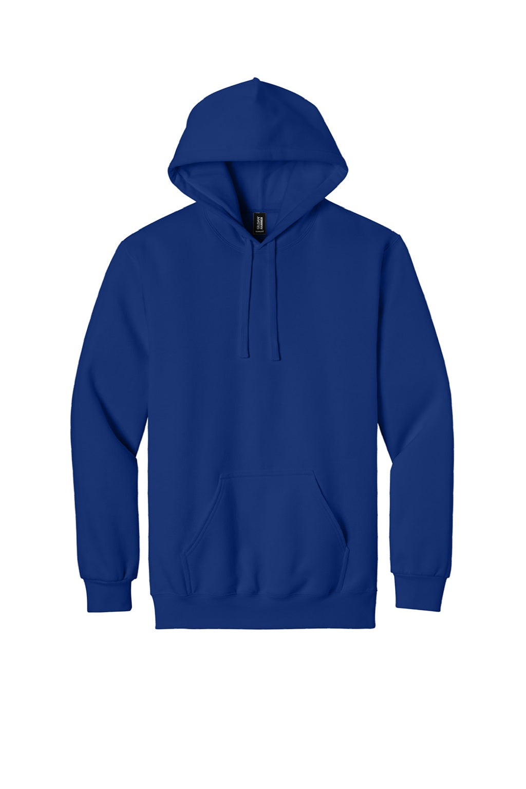 Gildan 19500 Mens Hammer Maxweight Hooded Sweatshirt Hoodie w/ Pouch Pocket Deep Royal Blue Flat Front