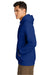Gildan 19500 Mens Hammer Maxweight Hooded Sweatshirt Hoodie w/ Pouch Pocket Deep Royal Blue Model Side