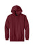 Gildan 19500 Mens Hammer Maxweight Hooded Sweatshirt Hoodie w/ Pouch Pocket Garnet Red Flat Front
