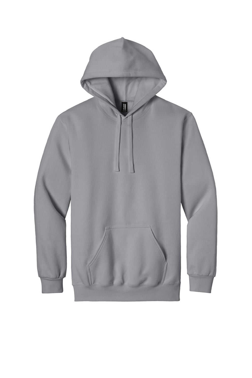 Gildan 19500 Mens Hammer Maxweight Hooded Sweatshirt Hoodie w/ Pouch Pocket Gravel Grey Flat Front