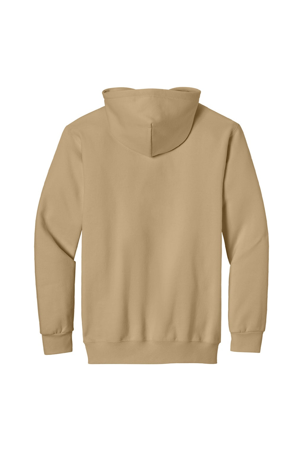 Gildan 19500 Mens Hammer Maxweight Hooded Sweatshirt Hoodie w/ Pouch Pocket Tan Flat Back