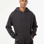 Independent Trading Co. Mens Hooded Sweatshirt Hoodie - Heather Charcoal Grey - NEW