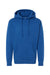 Independent Trading Co. IND4000 Mens Hooded Sweatshirt Hoodie Royal Blue Flat Front