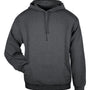 Badger Mens Hooded Sweatshirt Hoodie - Charcoal Grey - NEW