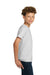 Gildan 2000B Youth Ultra Short Sleeve Crewneck T-Shirt Ash Grey Model Side