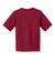 Gildan 2000B Youth Ultra Short Sleeve Crewneck T-Shirt Cardinal Red Flat Back