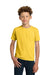Gildan 2000B Youth Ultra Short Sleeve Crewneck T-Shirt Daisy Yellow Model Front
