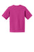 Gildan 2000B Youth Ultra Short Sleeve Crewneck T-Shirt Heliconia Pink Flat Back