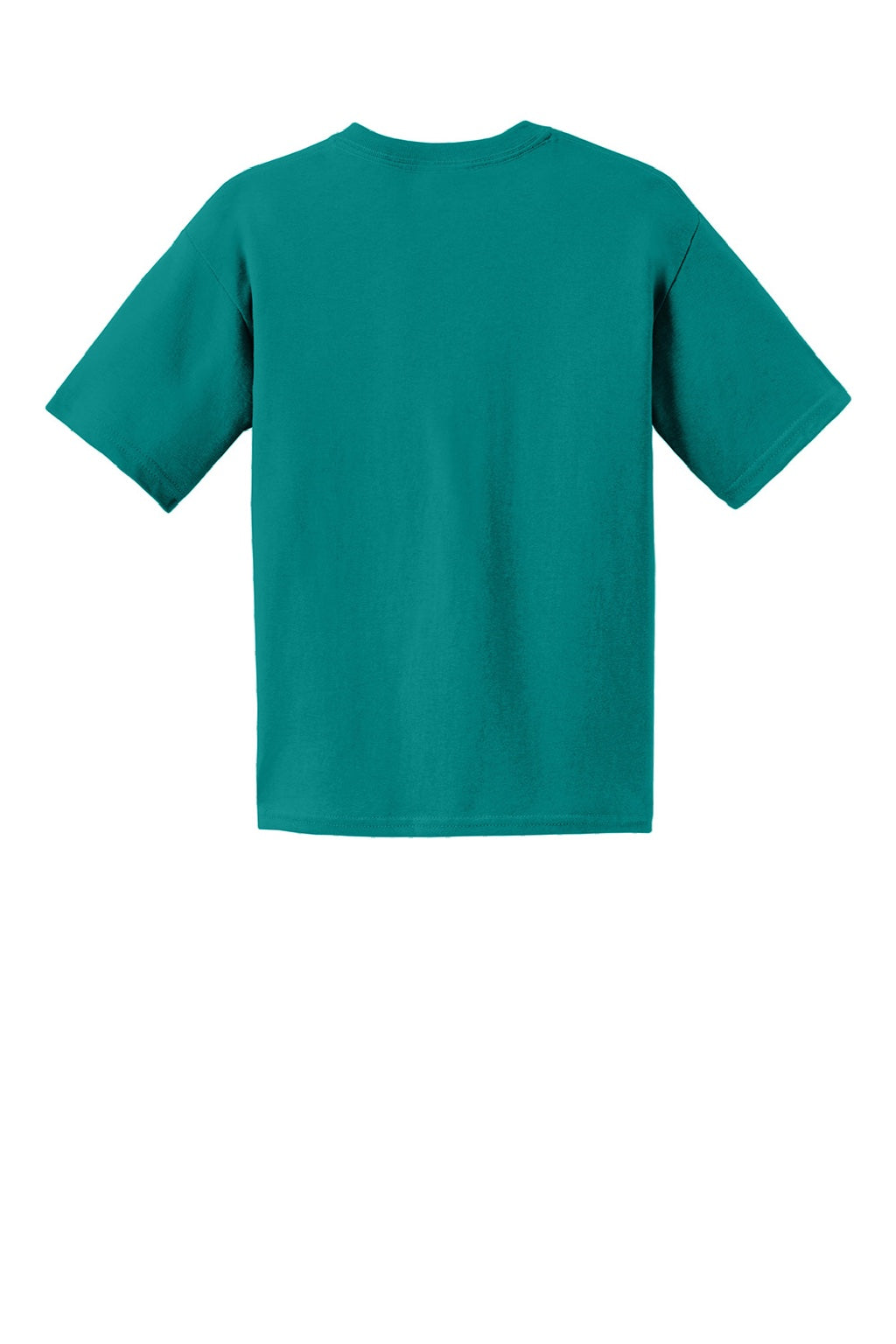 Gildan 2000B Youth Ultra Short Sleeve Crewneck T-Shirt Jade Dome Green Flat Back