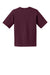 Gildan 2000B Youth Ultra Short Sleeve Crewneck T-Shirt Maroon Flat Back