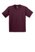 Gildan 2000B Youth Ultra Short Sleeve Crewneck T-Shirt Maroon Flat Front