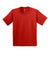 Gildan 2000B Youth Ultra Short Sleeve Crewneck T-Shirt Red Flat Front