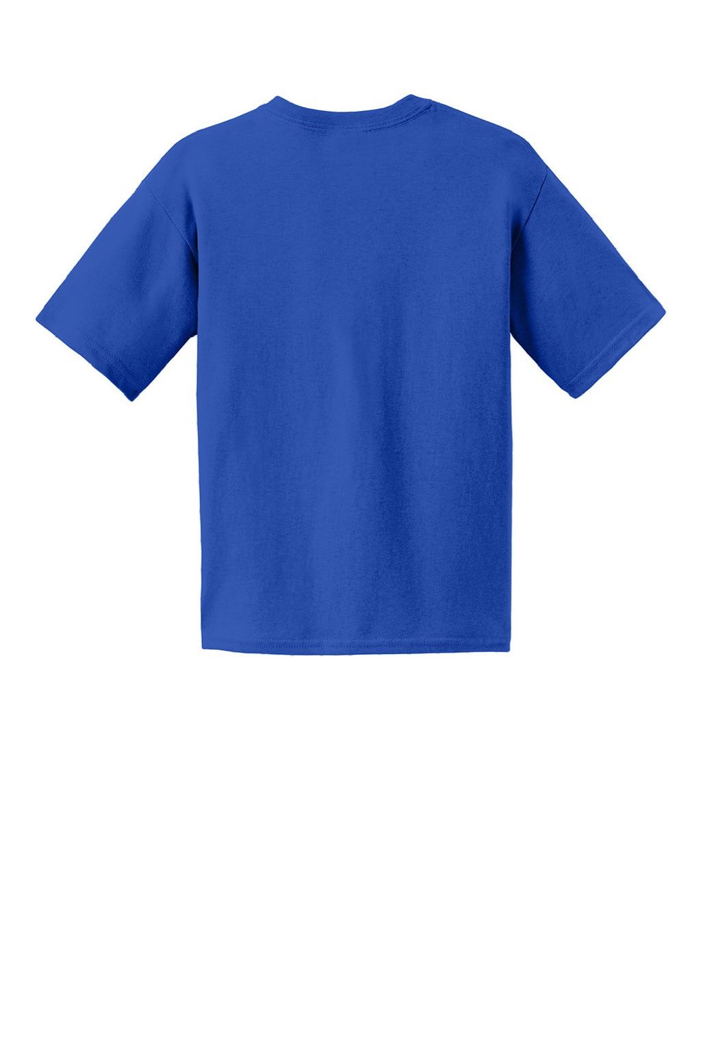 Gildan 2000B Youth Ultra Short Sleeve Crewneck T-Shirt Royal Blue Flat Back