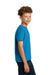 Gildan 2000B Youth Ultra Short Sleeve Crewneck T-Shirt Sapphire Blue Model Side