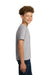 Gildan 2000B Youth Ultra Short Sleeve Crewneck T-Shirt Sport Grey Model Side