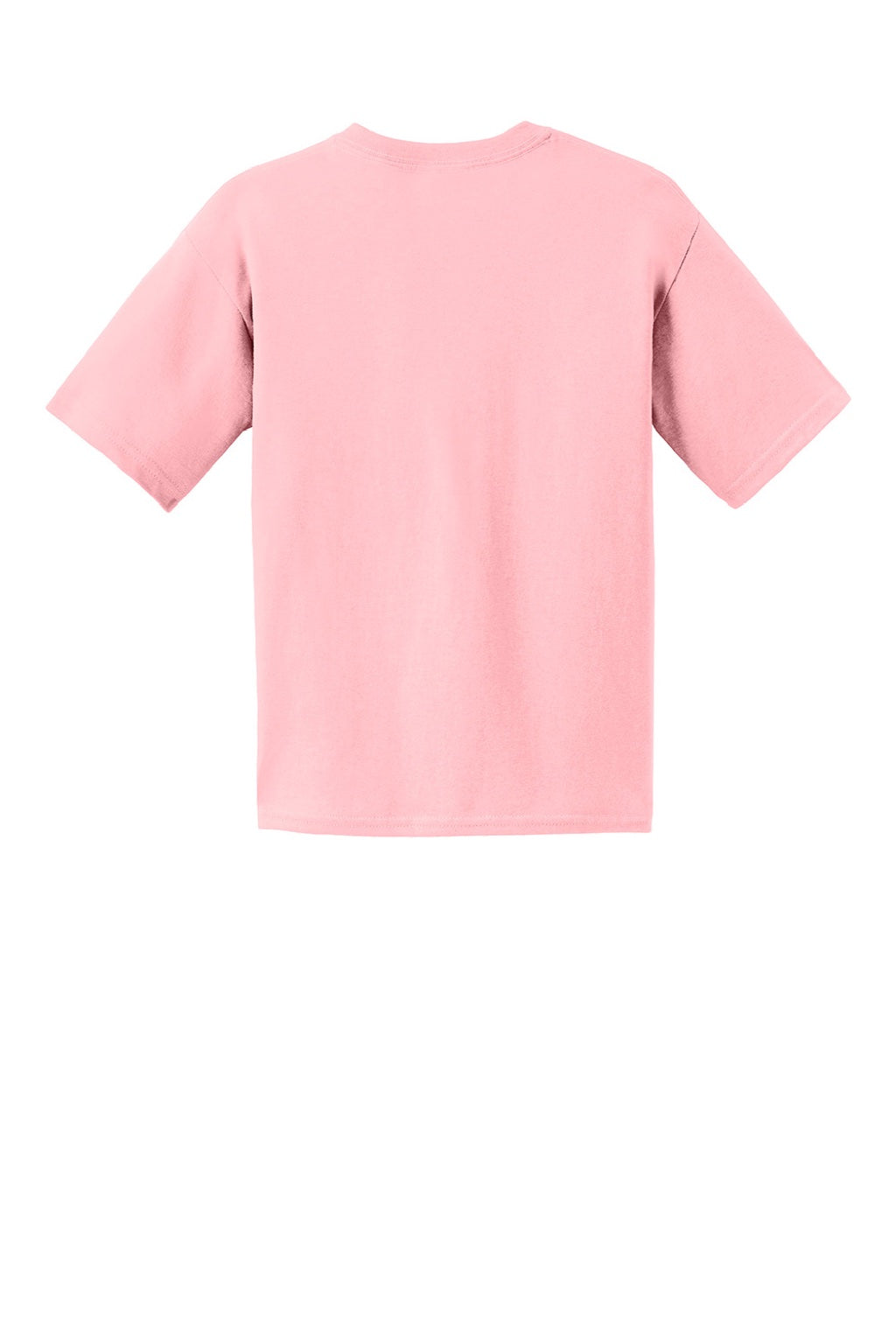 Gildan 2000B Youth Ultra Short Sleeve Crewneck T-Shirt Light Pink Flat Back