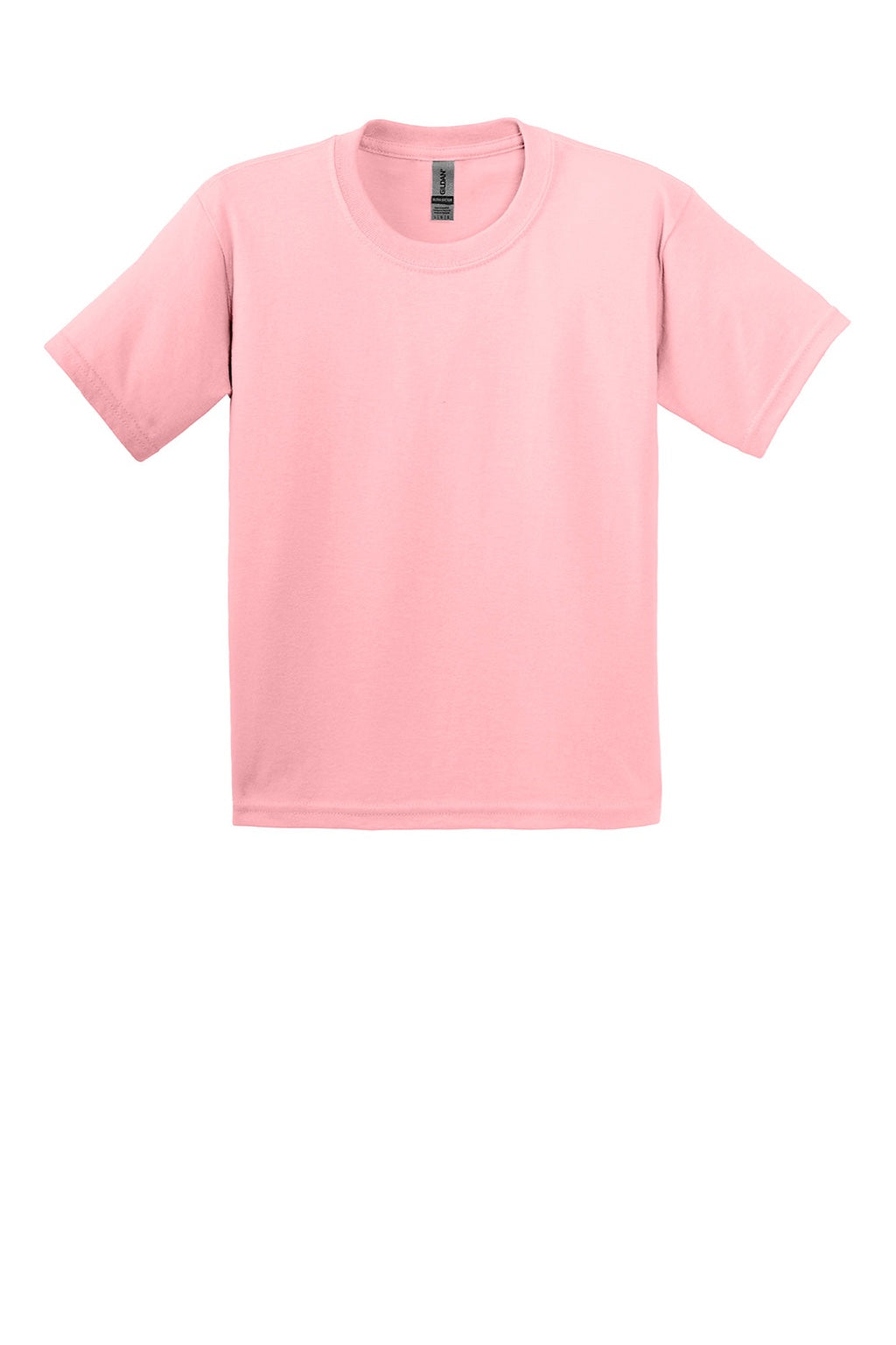 Gildan 2000B Youth Ultra Short Sleeve Crewneck T-Shirt Light Pink Flat Front