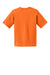 Gildan 2000B Youth Ultra Short Sleeve Crewneck T-Shirt Safety Orange Flat Back