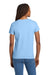 Gildan 2000L Womens Ultra Short Sleeve Crewneck T-Shirt Light Blue Model Back