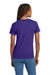 Gildan 2000L Womens Ultra Short Sleeve Crewneck T-Shirt Purple Model Back