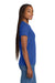 Gildan 2000L Womens Ultra Short Sleeve Crewneck T-Shirt Royal Blue Model Side