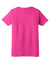 Gildan 2000L Womens Ultra Short Sleeve Crewneck T-Shirt Heliconia Pink Flat Back