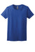Gildan 2000L Womens Ultra Short Sleeve Crewneck T-Shirt Royal Blue Flat Front
