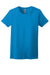 Gildan 2000L Womens Ultra Short Sleeve Crewneck T-Shirt Sapphire Blue Flat Front