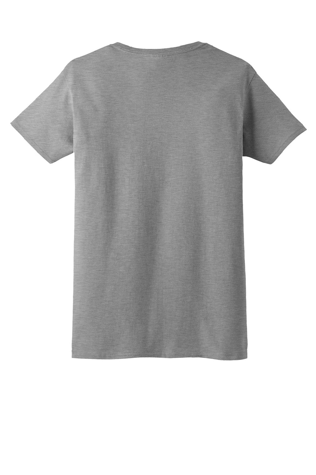 Gildan 2000L Womens Ultra Short Sleeve Crewneck T-Shirt Sport Grey Flat Back