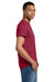 Gildan 2000/2000T Mens Ultra Short Sleeve Crewneck T-Shirt Cardinal Red Model Side