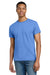 Gildan 2000/2000T Mens Ultra Short Sleeve Crewneck T-Shirt Carolina Blue Model Front