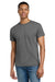 Gildan 2000/2000T Mens Ultra Short Sleeve Crewneck T-Shirt Charcoal Grey Model Front