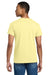Gildan 2000/2000T Mens Ultra Short Sleeve Crewneck T-Shirt Cornsilk Yellow Model Back