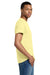 Gildan 2000/2000T Mens Ultra Short Sleeve Crewneck T-Shirt Cornsilk Yellow Model Side
