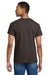 Gildan 2000/2000T Mens Ultra Short Sleeve Crewneck T-Shirt Dark Chocolate Brown Model Back