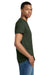 Gildan 2000/2000T Mens Ultra Short Sleeve Crewneck T-Shirt Forest Green Model Side