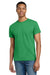 Gildan 2000/2000T Mens Ultra Short Sleeve Crewneck T-Shirt Irish Green Model Front