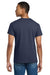 Gildan 2000/2000T Mens Ultra Short Sleeve Crewneck T-Shirt Navy Blue Model Back