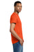 Gildan 2000/2000T Mens Ultra Short Sleeve Crewneck T-Shirt Orange Model Side