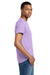 Gildan 2000/2000T Mens Ultra Short Sleeve Crewneck T-Shirt Orchid Purple Model Side