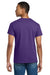 Gildan 2000/2000T Mens Ultra Short Sleeve Crewneck T-Shirt Purple Model Back