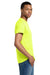 Gildan 2000/2000T Mens Ultra Short Sleeve Crewneck T-Shirt Safety Green Model Side
