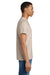 Gildan 2000/2000T Mens Ultra Short Sleeve Crewneck T-Shirt Sand Model Side