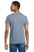 Gildan 2000/2000T Mens Ultra Short Sleeve Crewneck T-Shirt Stone Blue Model Back