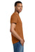 Gildan 2000/2000T Mens Ultra Short Sleeve Crewneck T-Shirt Texas Orange Model Side