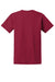 Gildan 2000/2000T Mens Ultra Short Sleeve Crewneck T-Shirt Cardinal Red Flat Back
