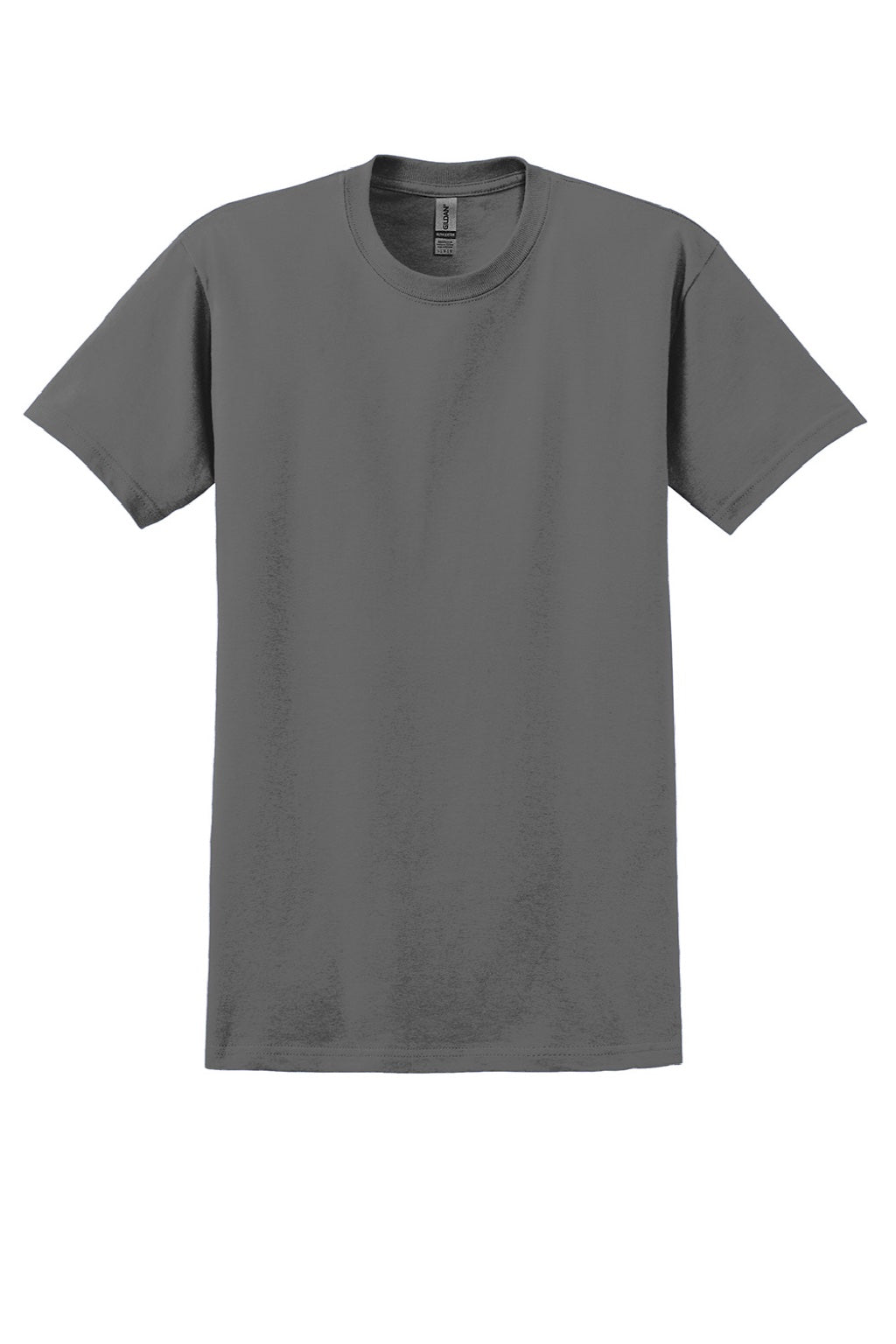 Gildan 2000/2000T Mens Ultra Short Sleeve Crewneck T-Shirt Charcoal Grey Flat Front