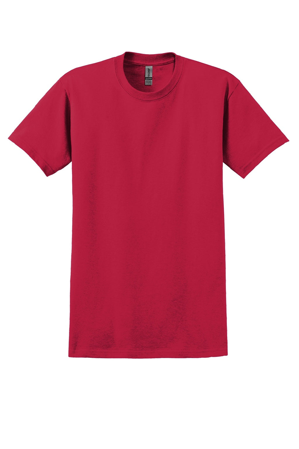 Gildan 2000/2000T Mens Ultra Short Sleeve Crewneck T-Shirt Cherry Red Flat Front