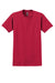 Gildan 2000/2000T Mens Ultra Short Sleeve Crewneck T-Shirt Cherry Red Flat Front