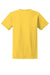 Gildan 2000/2000T Mens Ultra Short Sleeve Crewneck T-Shirt Daisy Yellow Flat Back